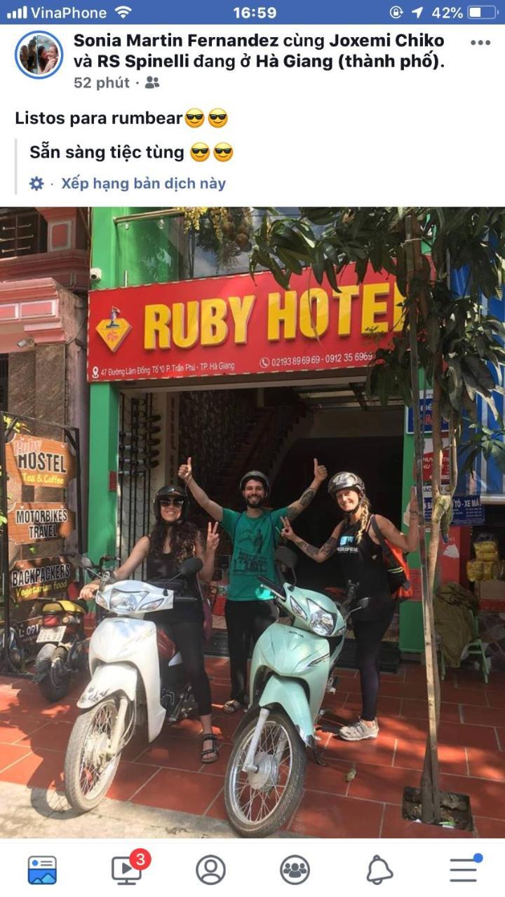 Ruby Hostel Hà Giang Ngoại thất bức ảnh